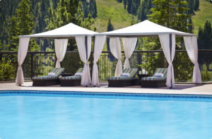 Poolside Cabanas